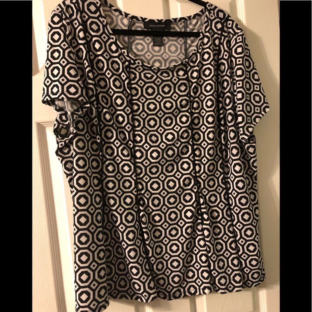 Ashley Stewart blouse! Very flattering!